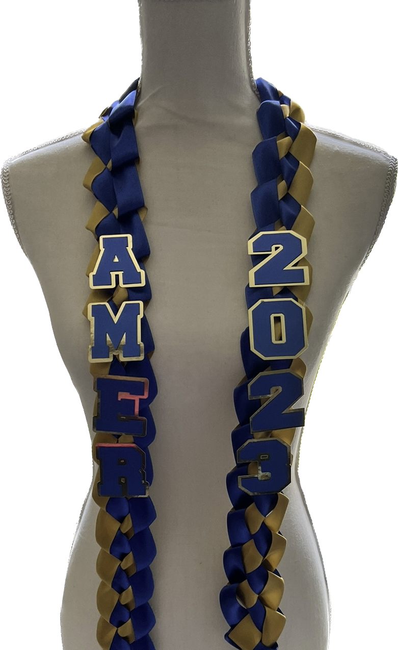 Satin Lei w/NAME